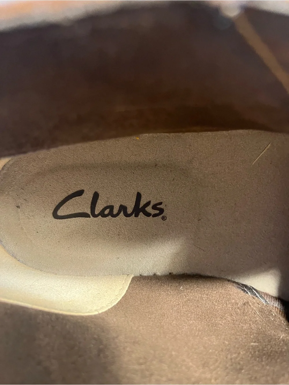 Clarks Dark Brown Leather Chukka Boots
